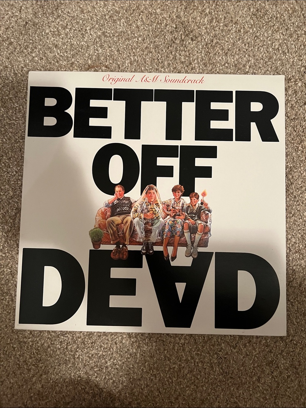Better Off Dead Original Soundtrack Vinyl 1985 / John Cusack Film